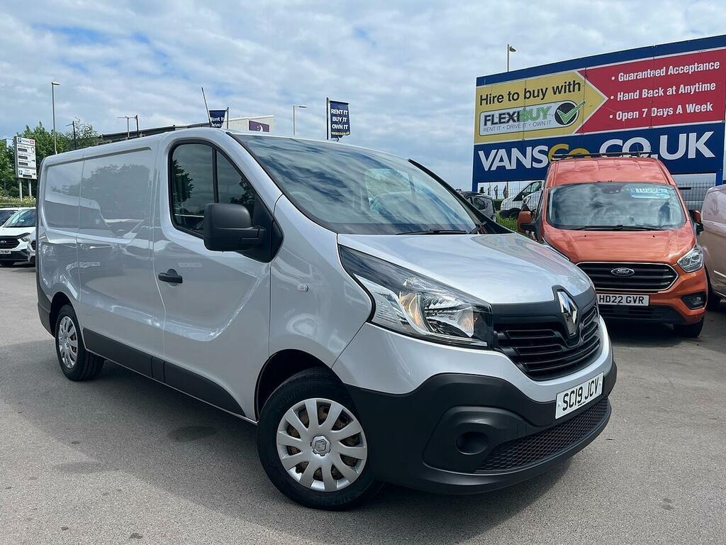 Renault Trafic 1.6 Dci 27 Business Panel Van Sw Silver