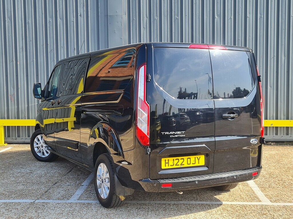 Ford Transit Custom 320 Ecoblue Limited Combi Van 2.0 HJ22OJY Black #5