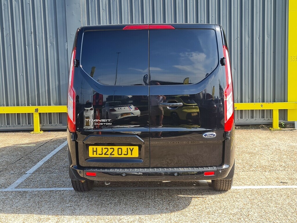 Ford Transit Custom 320 Ecoblue Limited Combi Van 2.0 HJ22OJY Black #6