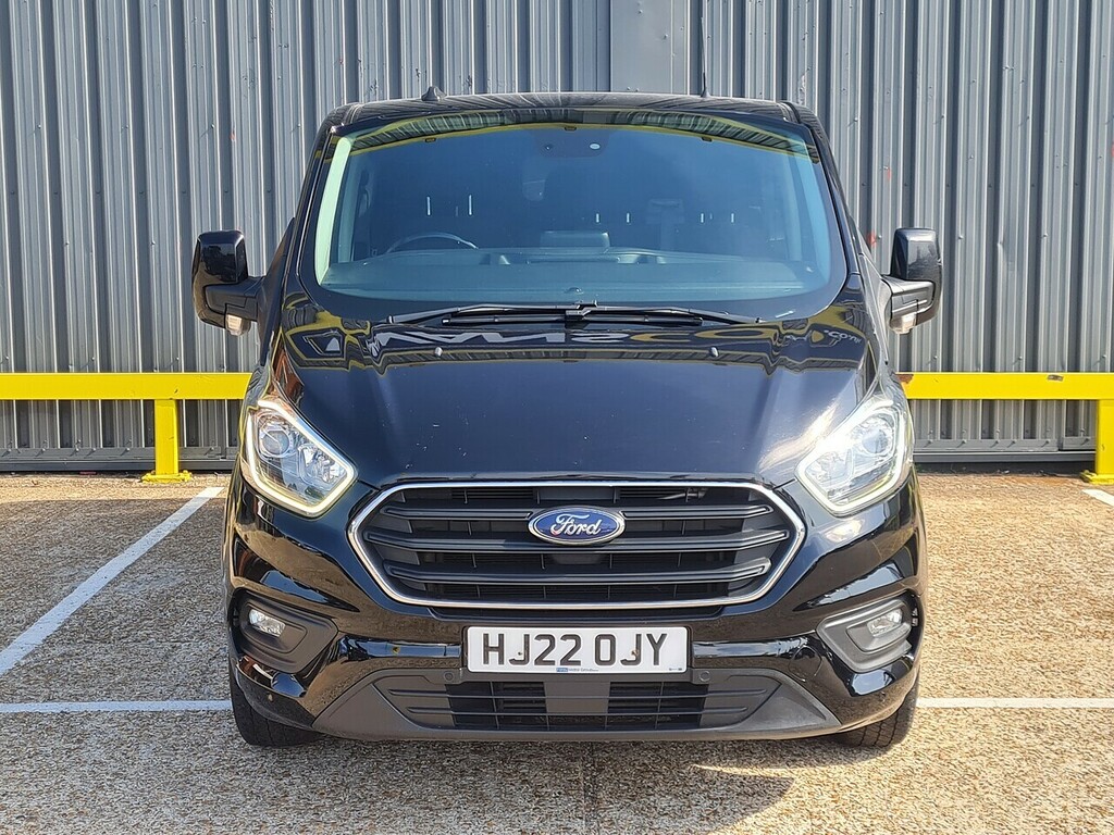 Ford Transit Custom 320 Ecoblue Limited Combi Van 2.0 HJ22OJY Black #2