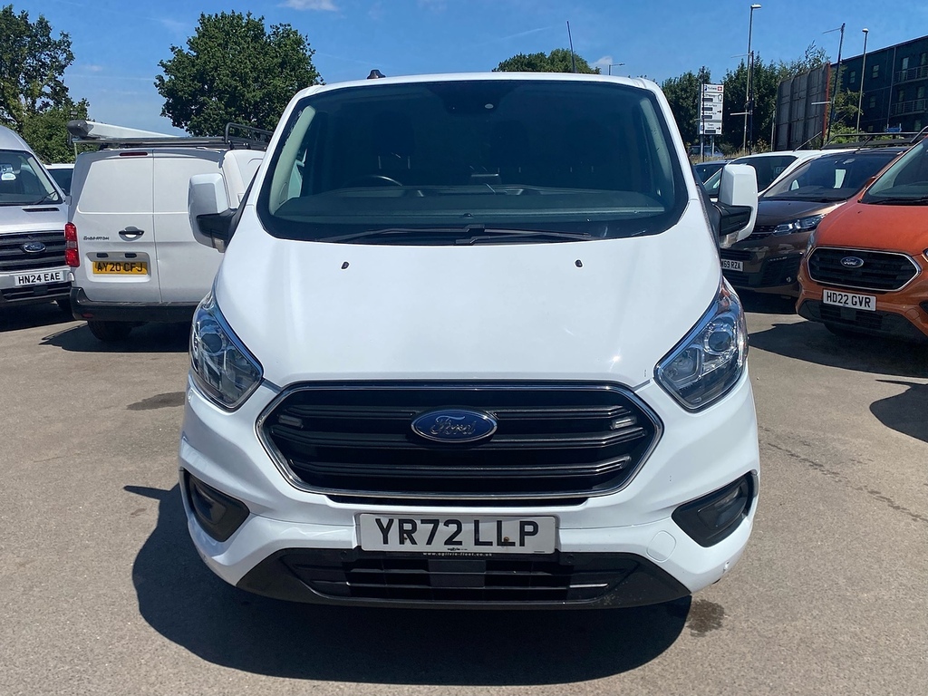 Ford Transit Custom 2.0 300 Ecoblue Limited Panel Van Manua YR72LLP White #3