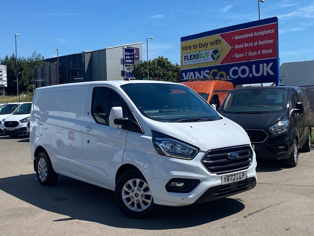 Ford Transit Custom 2.0 300 Ecoblue Limited Panel Van Manua White