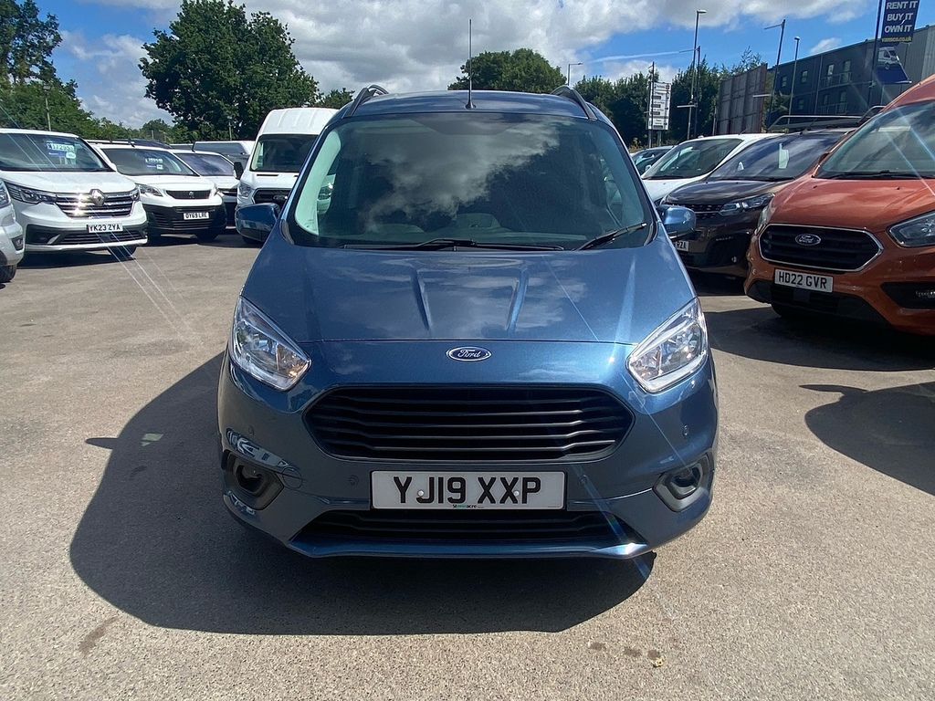 Ford Transit Courier Ecoboost Limited YJ19XXP Blue #2