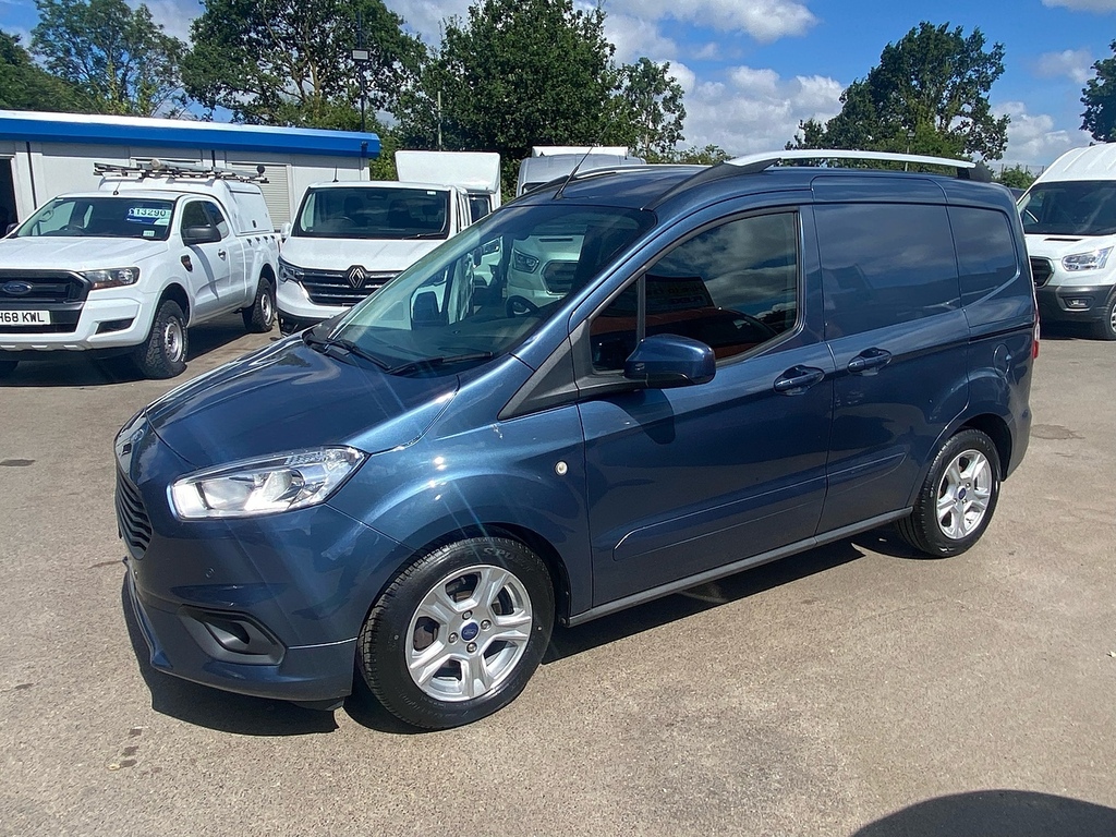 Ford Transit Courier Ecoboost Limited YJ19XXP Blue #4