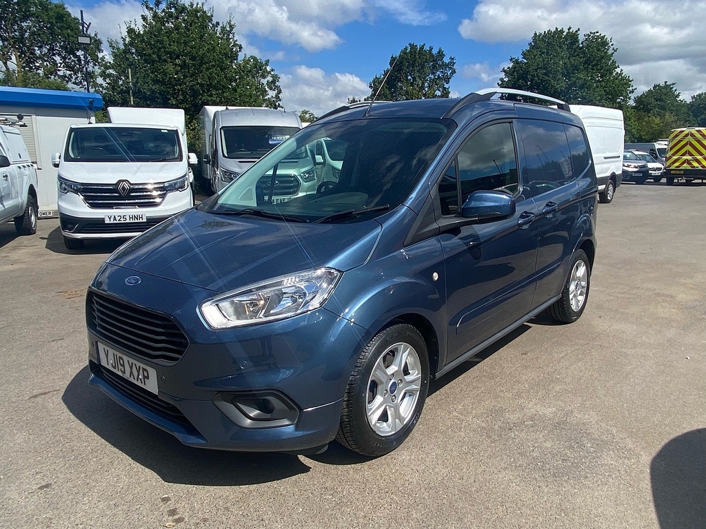 Ford Transit Courier Ecoboost Limited YJ19XXP Blue #3