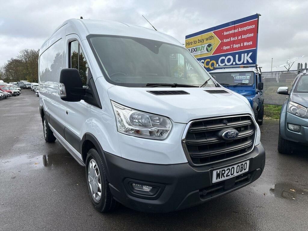 Ford Transit Custom 350 Ecoblue Trend Panel Van 2.0 WR20OBO White #2