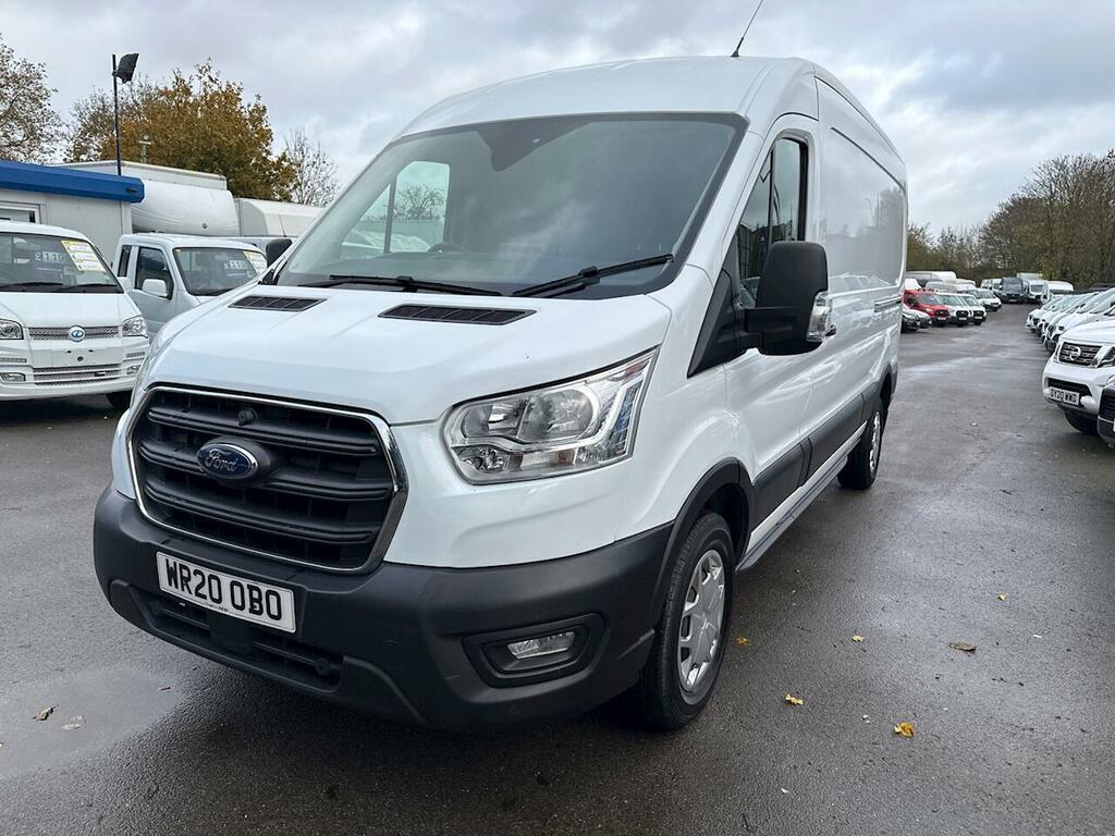 Ford Transit Custom 350 Ecoblue Trend Panel Van 2.0 WR20OBO White #3