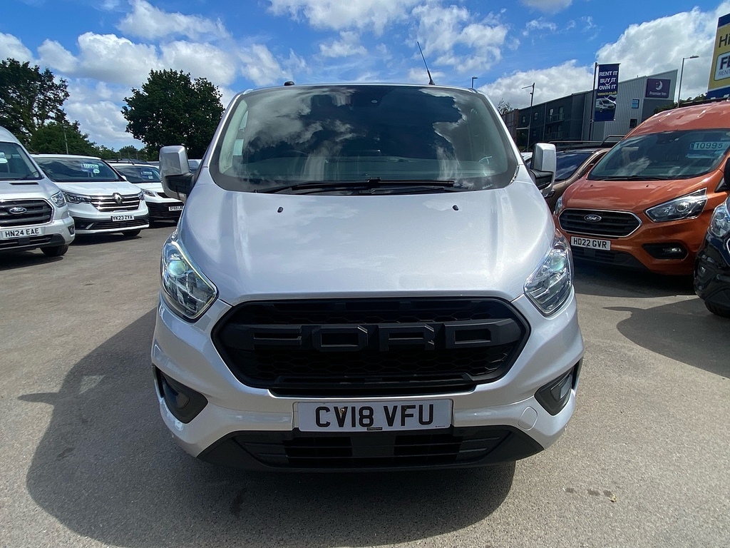 Ford Transit Custom 2.0 280 Ecoblue Limited Panel Van Manua CV18VFU Silver #2