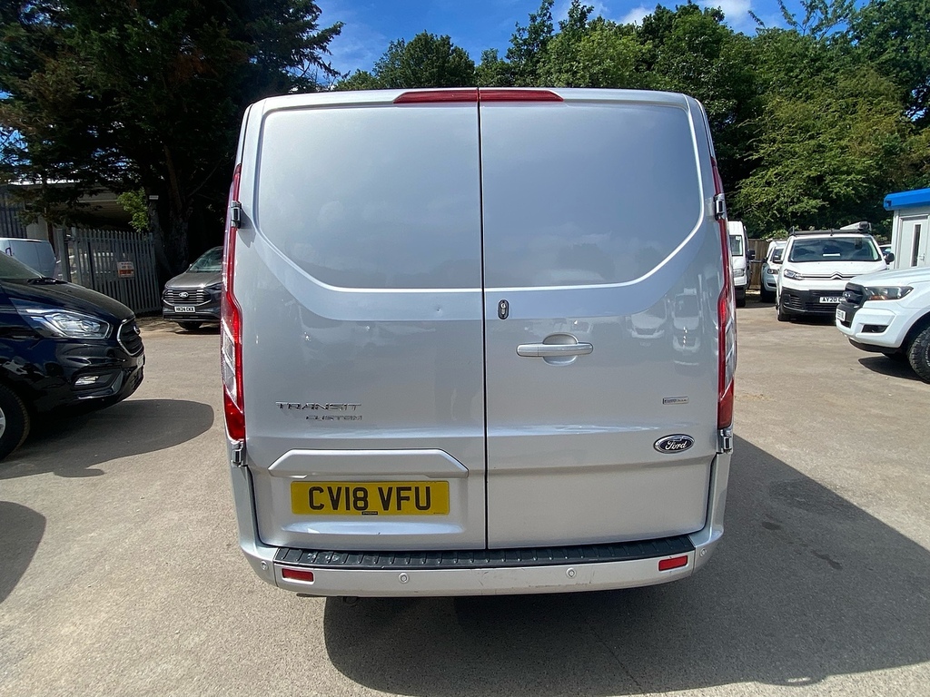 Ford Transit Custom 2.0 280 Ecoblue Limited Panel Van Manua CV18VFU Silver #6