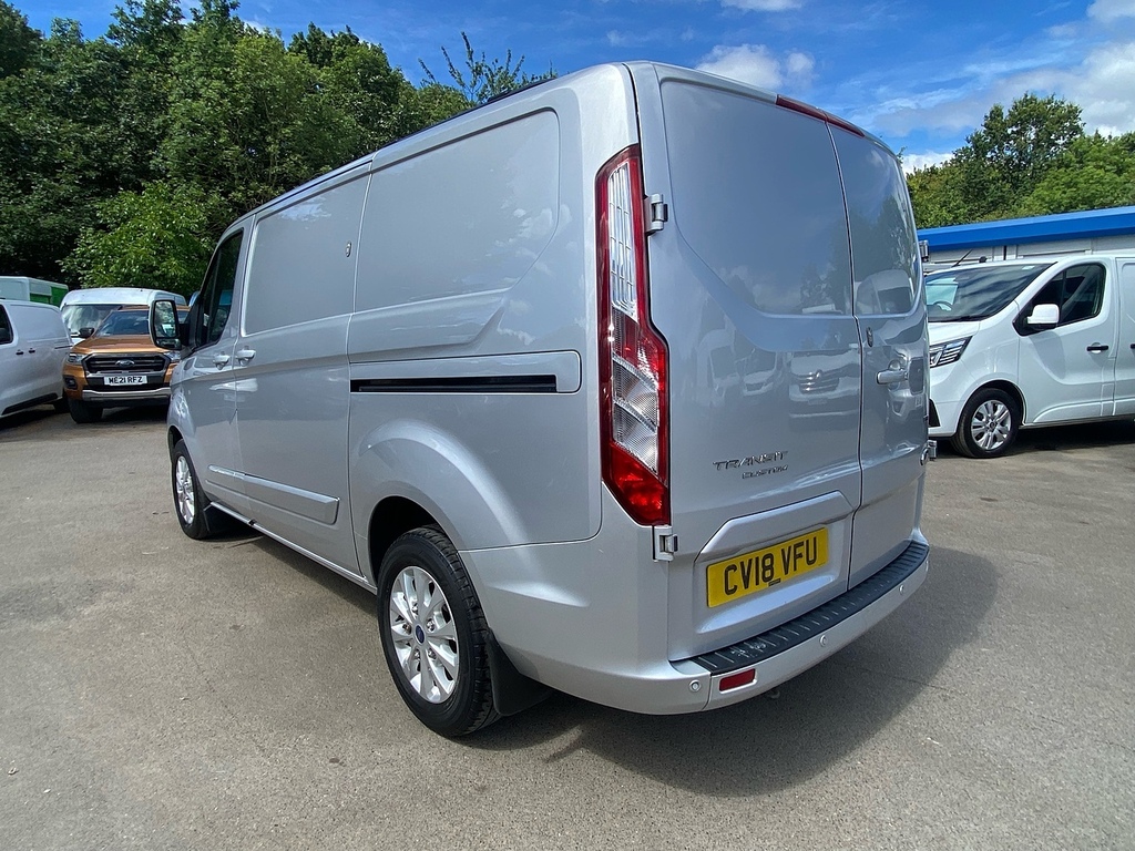 Ford Transit Custom 2.0 280 Ecoblue Limited Panel Van Manua CV18VFU Silver #5