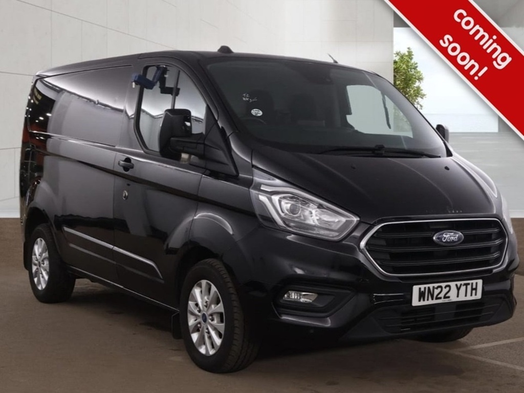 Ford Transit Custom 2.0 280 Ecoblue Limited Panel Van Manua Black