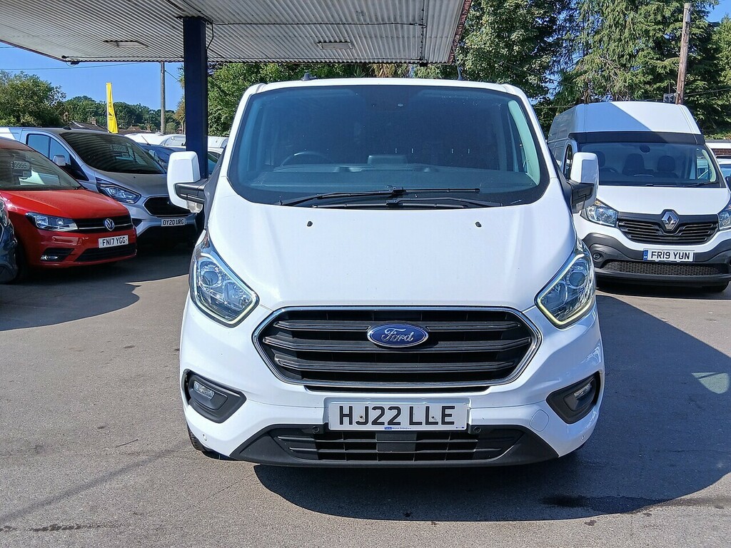 Ford Transit Custom 2.0 300 Ecoblue Limited Crew Van Double Cab Di HJ22LLE White #3