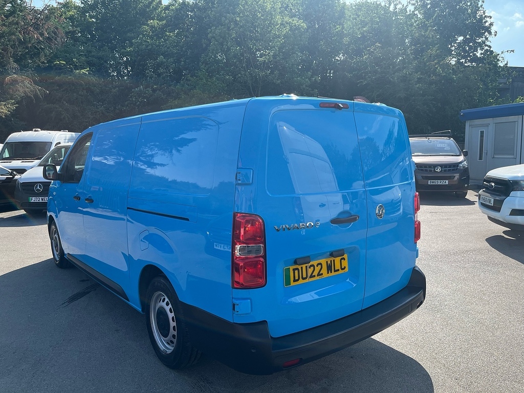 Vauxhall Vivaro 3100 75Kwh Dynamic Panel Van 6Dr L2 DU22WLC Blue #4