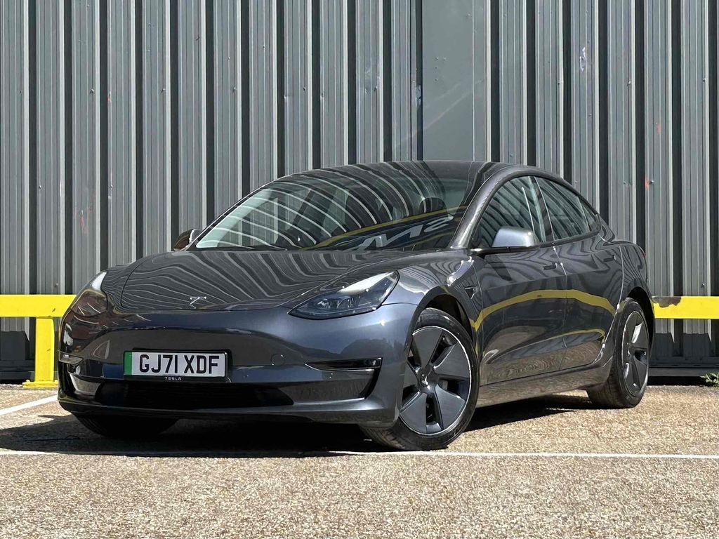 Tesla Model 3 Dual Motor Long Range Saloon 4 GJ71XDF Grey #3