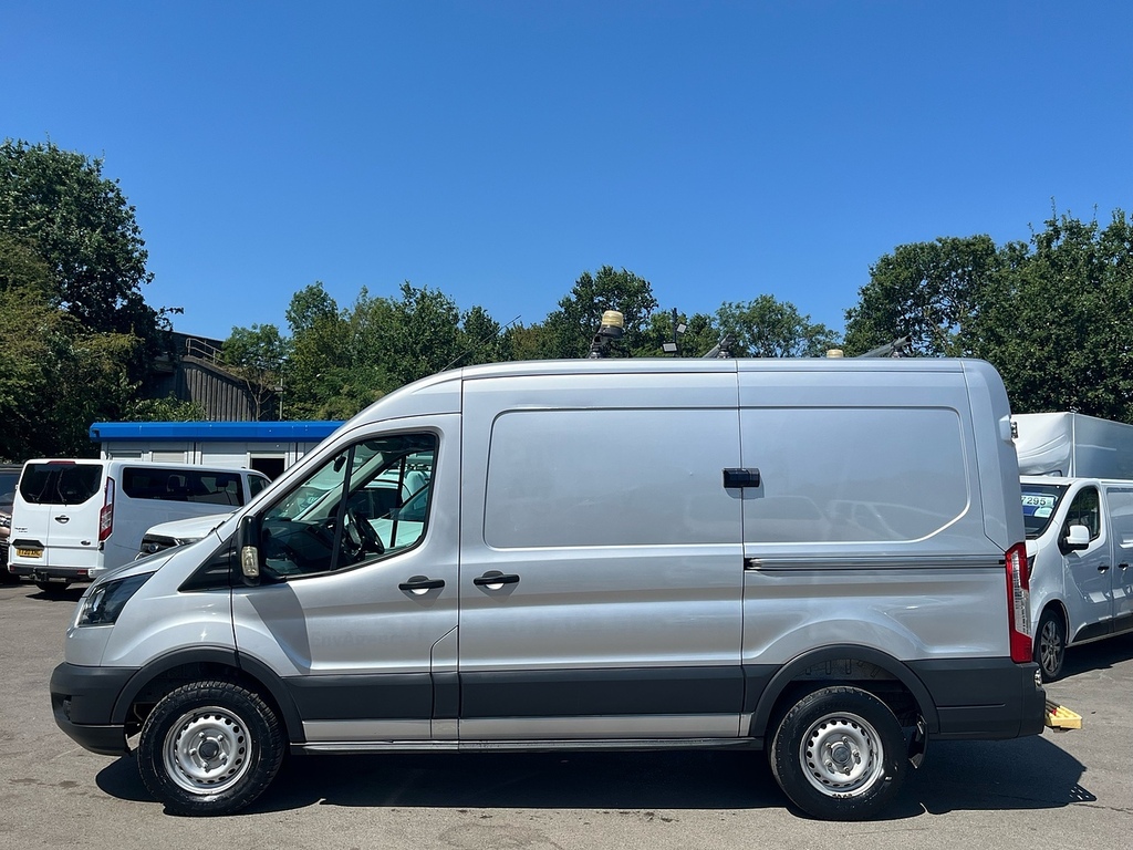 Ford Transit Custom 2.0 350 Ecoblue Panel Van Rwd L2 MF18PCZ Silver #3