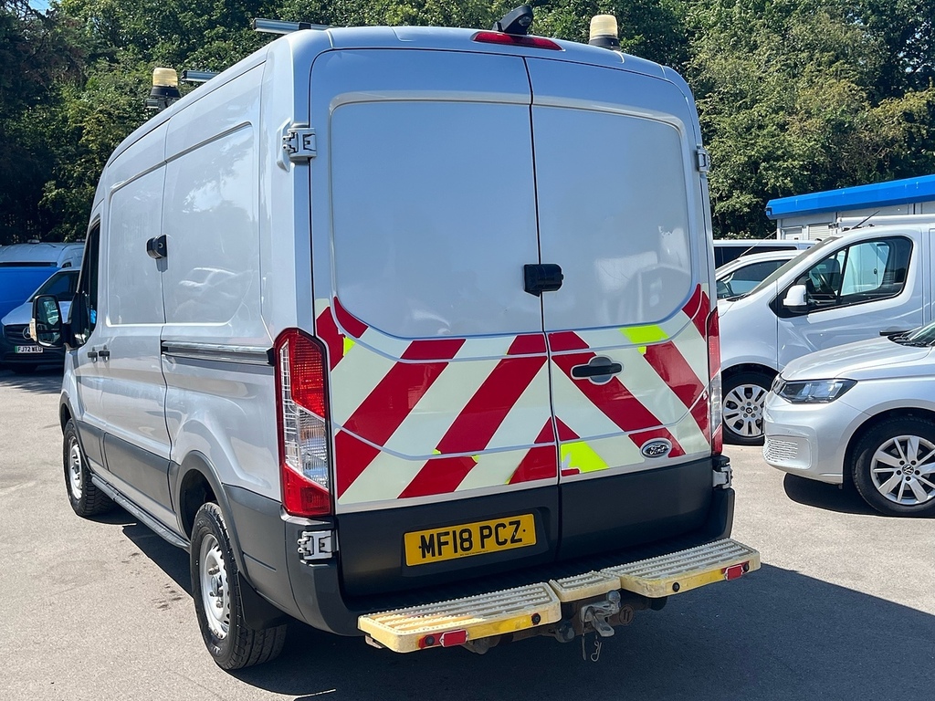 Ford Transit Custom 2.0 350 Ecoblue Panel Van Rwd L2 MF18PCZ Silver #5