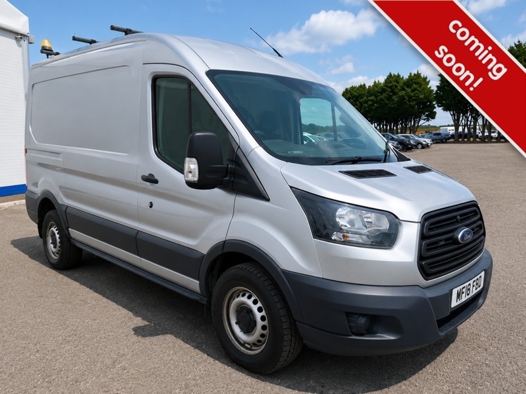 Ford Transit Custom 2.0 350 Ecoblue Panel Van Rwd L2 Silver
