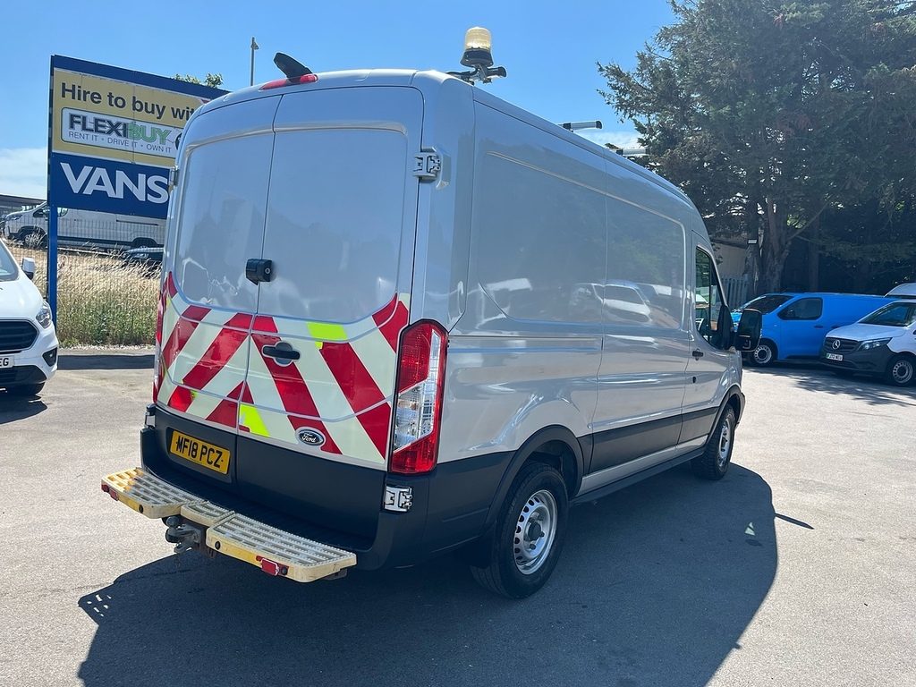 Ford Transit Custom 2.0 350 Ecoblue Panel Van Rwd L2 MF18PCZ Silver #6