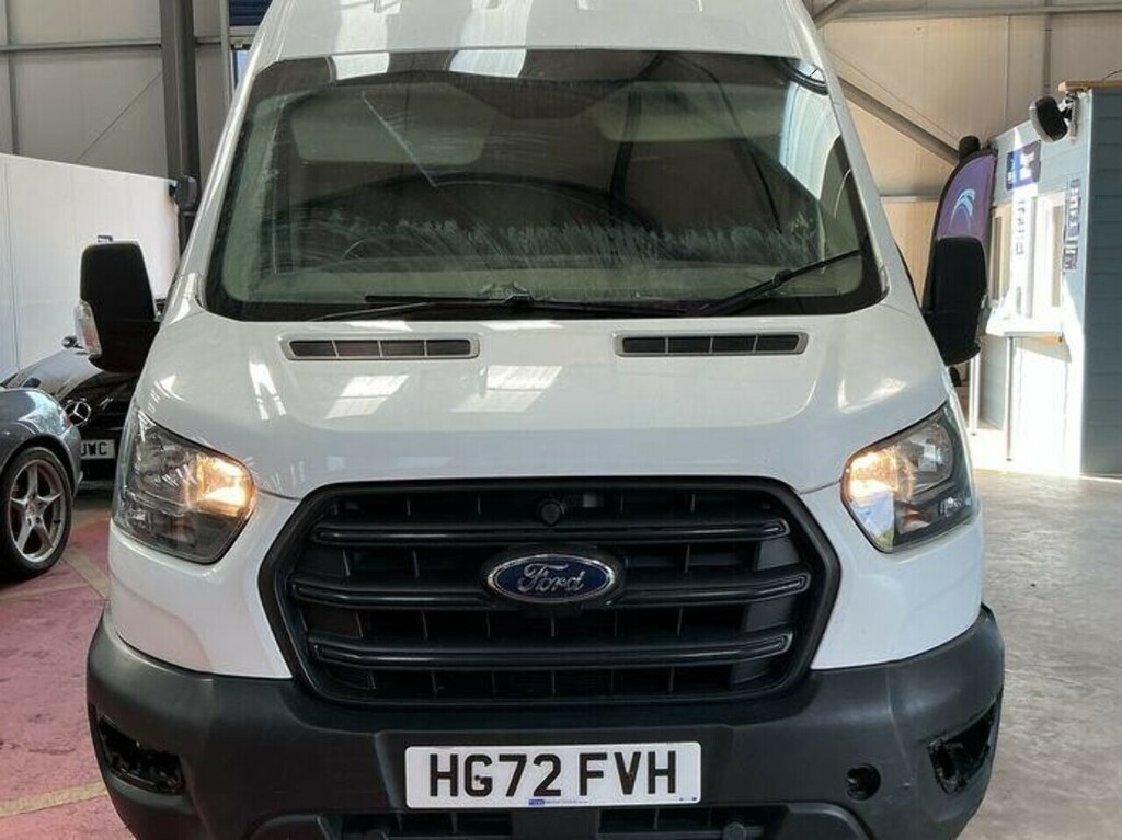 Ford Transit Custom 2.0 350 Ecoblue Leader Panel Van HG72FVH White