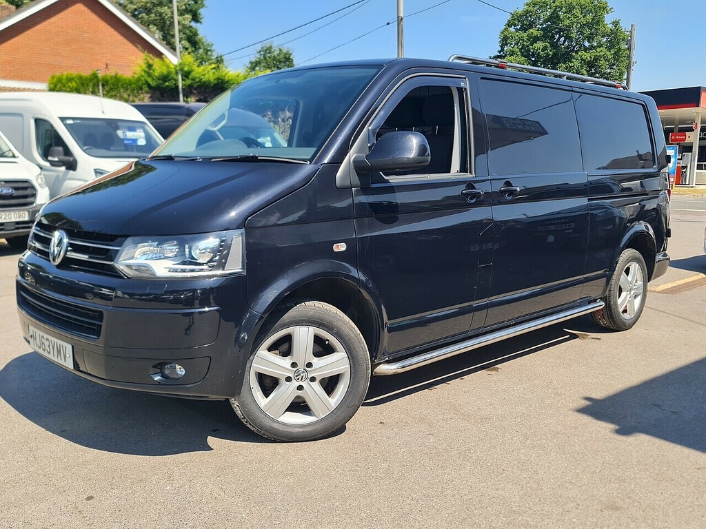 Volkswagen Transporter 2.0 Bitdi T30 Highline Panel Van Dsg L1 Black #3
