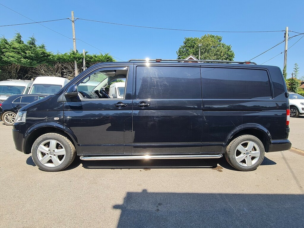 Volkswagen Transporter 2.0 Bitdi T30 Highline Panel Van Dsg L1 Black #4
