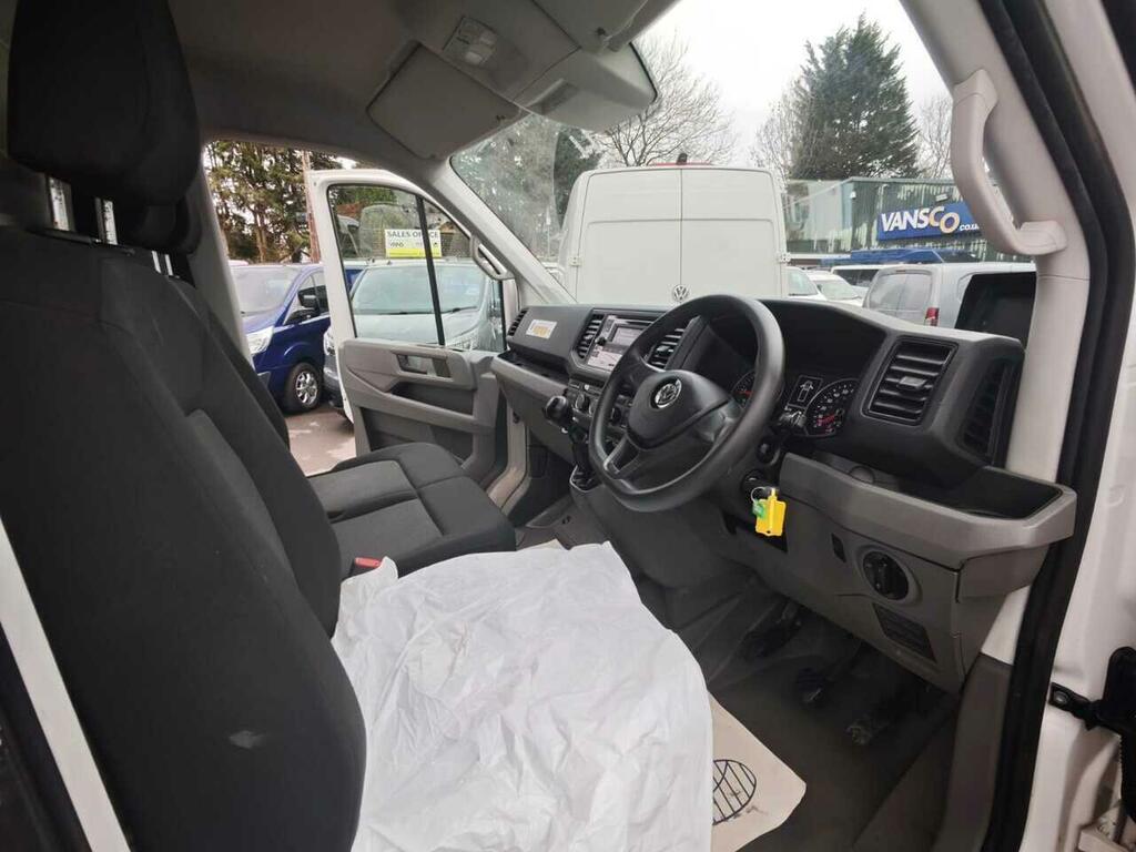 Volkswagen Crafter 2.0 Tdi Cr35 Trendline Fwd Mwb Euro 6 Ss White #8
