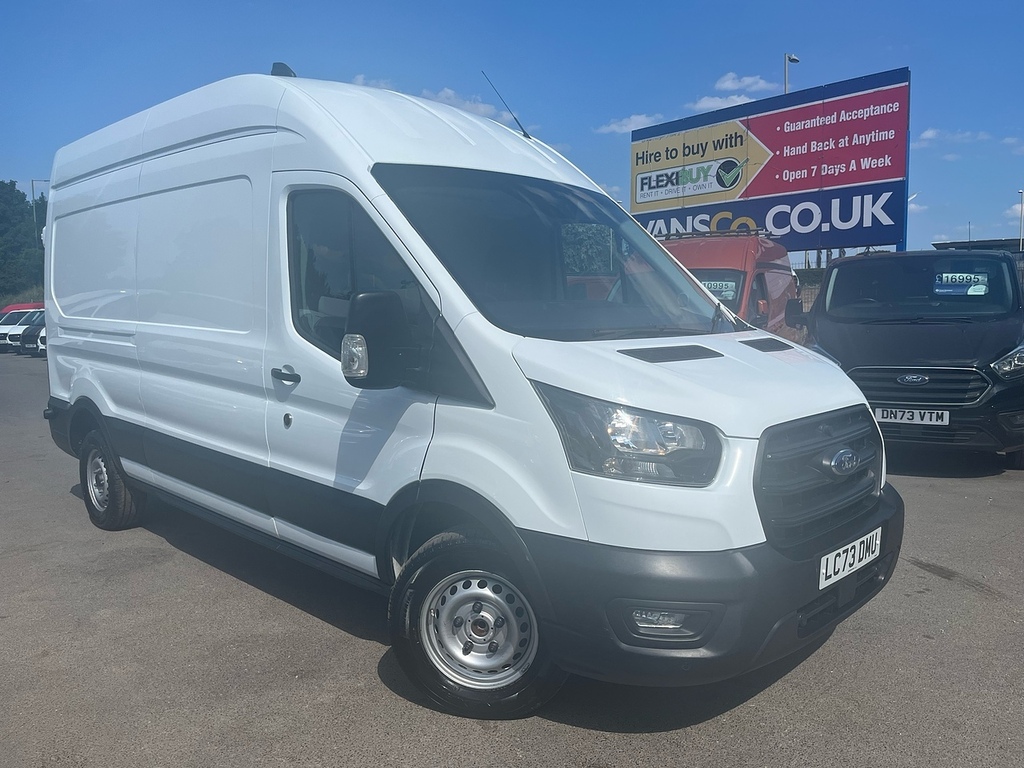 Ford Transit Custom 2.0 350 Ecoblue Leader Panel Van White