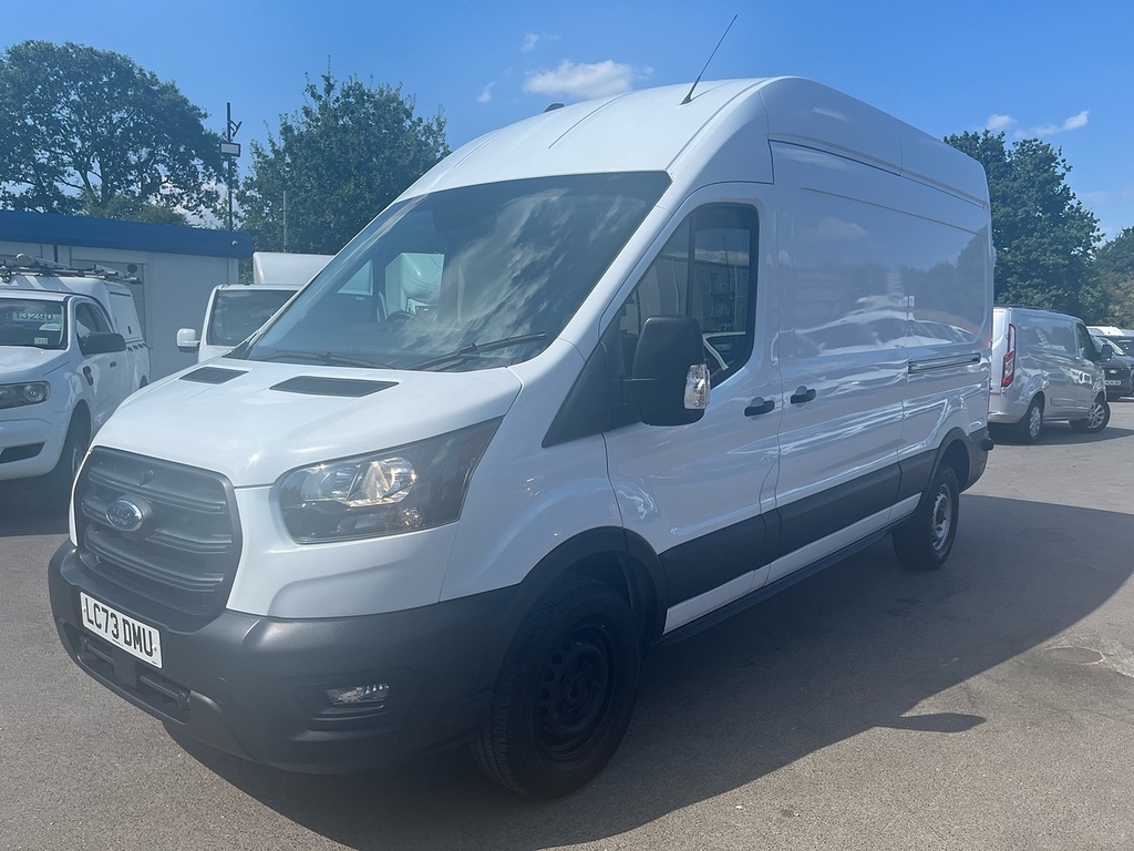 Ford Transit Custom 2.0 350 Ecoblue Leader Panel Van LC73DMU White #3