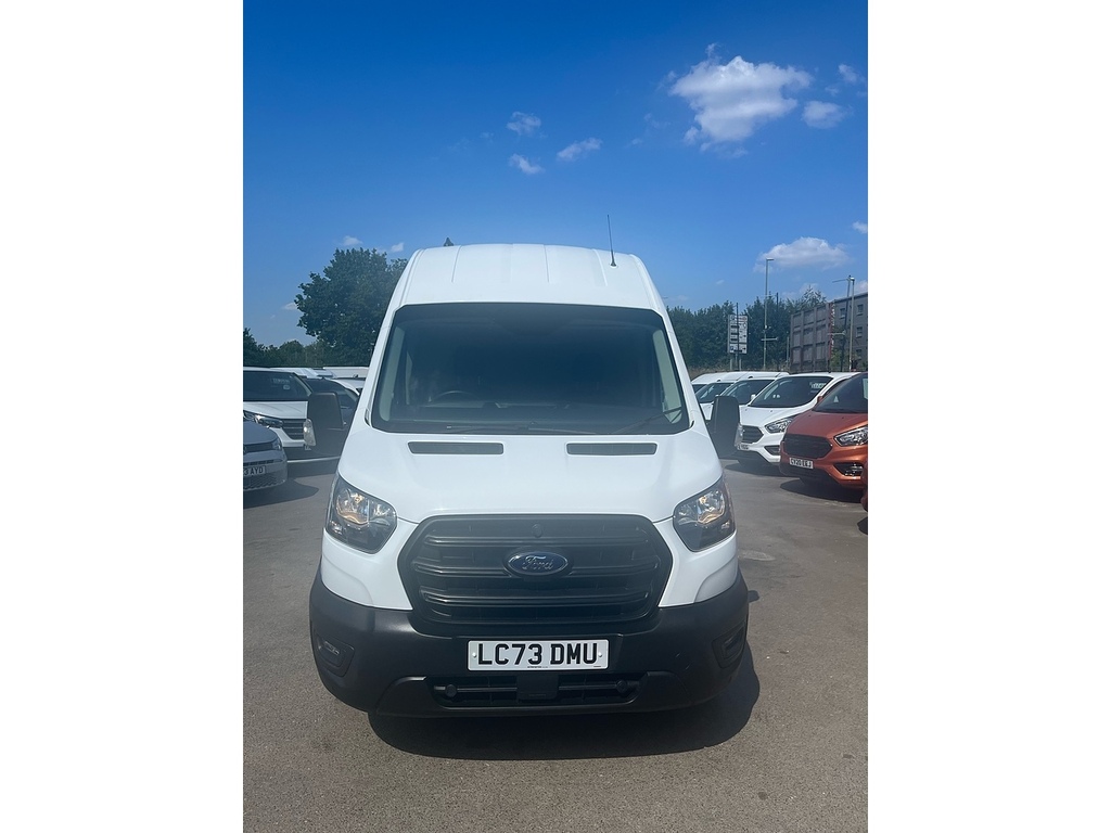 Ford Transit Custom 2.0 350 Ecoblue Leader Panel Van LC73DMU White #2
