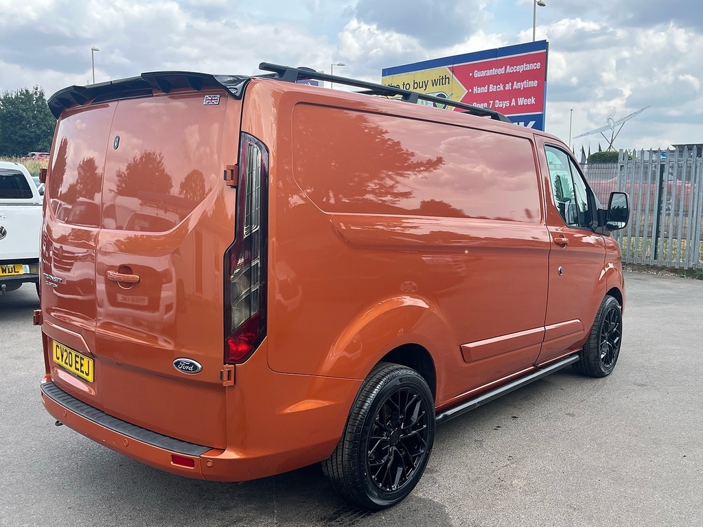 Ford Transit Custom 2.0 300 Ecoblue Trend Panel Van CV20EEJ Orange #6