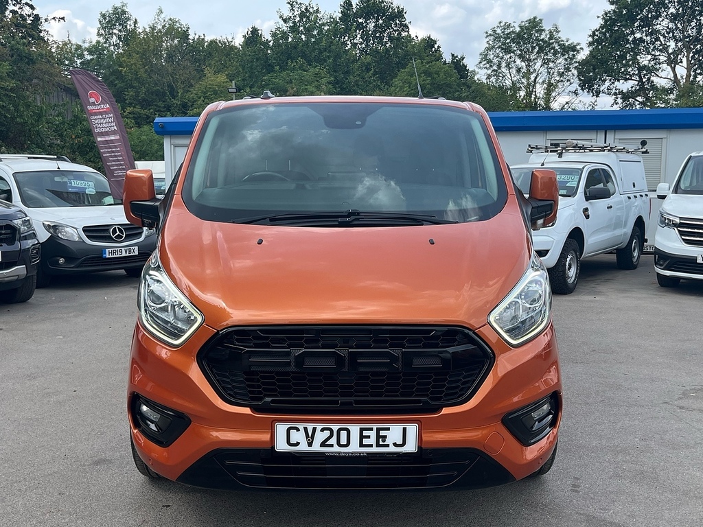 Ford Transit Custom 2.0 300 Ecoblue Trend Panel Van CV20EEJ Orange #2