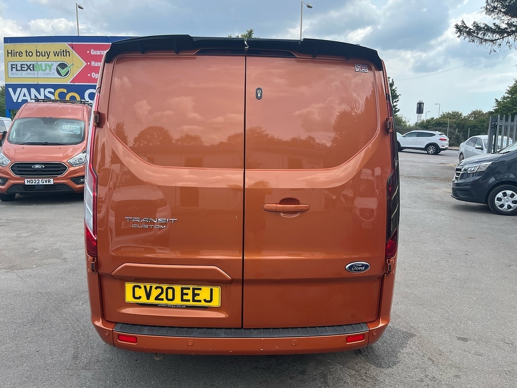 Ford Transit Custom 2.0 300 Ecoblue Trend Panel Van CV20EEJ Orange #4