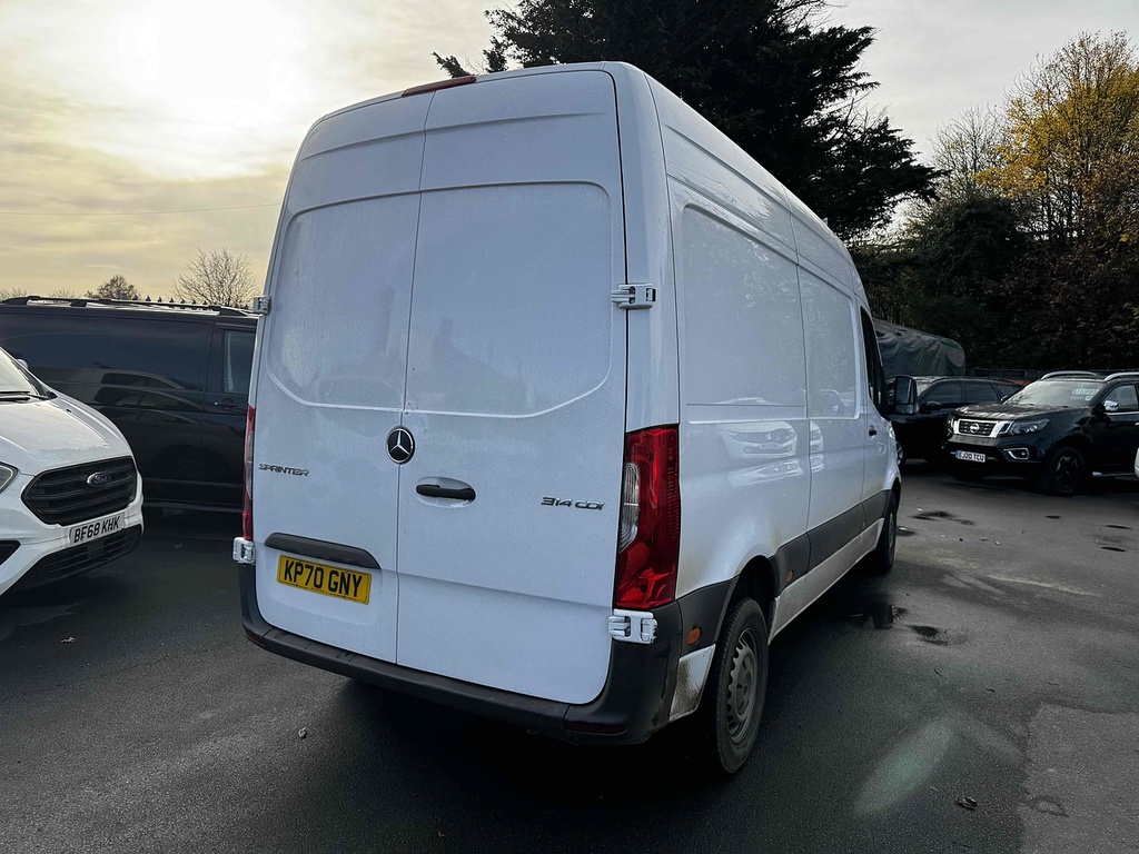 Mercedes-Benz Sprinter 314 Cdi Progressive Panel Van 2.1 White #4