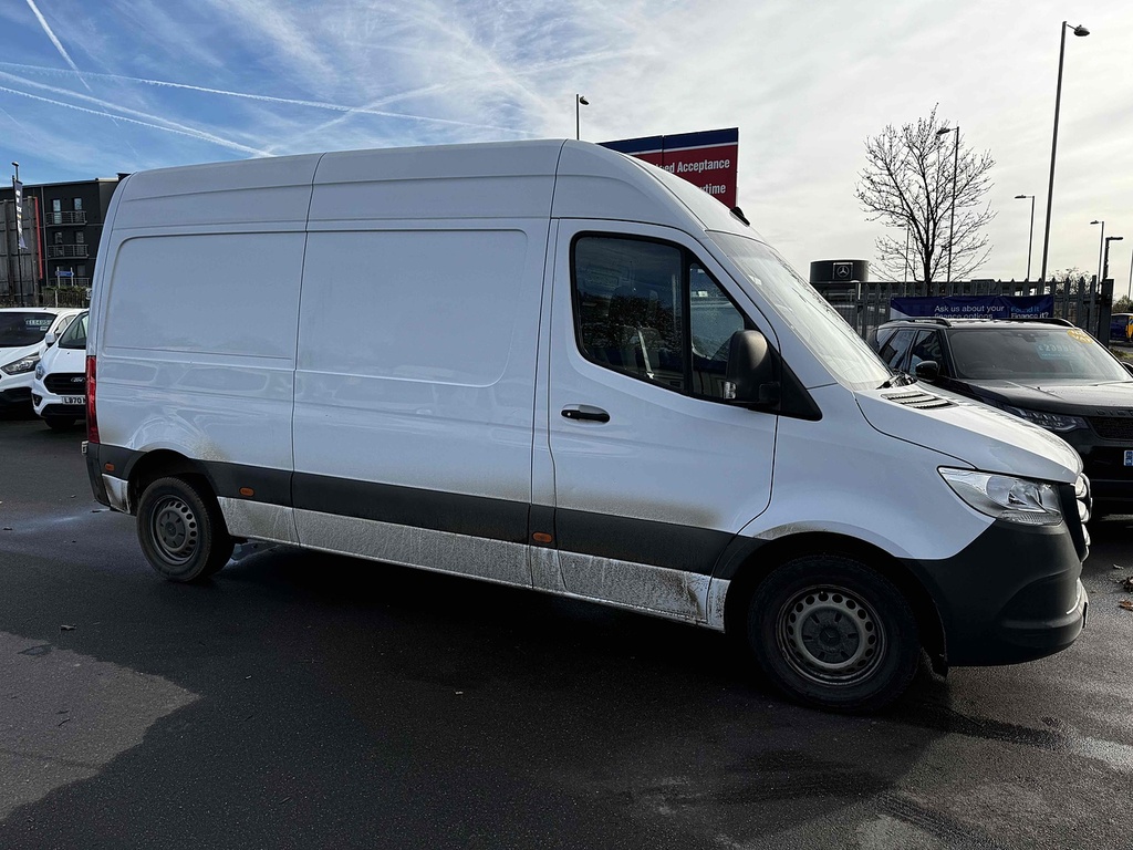 Mercedes-Benz Sprinter 314 Cdi Progressive Panel Van 2.1 White #2