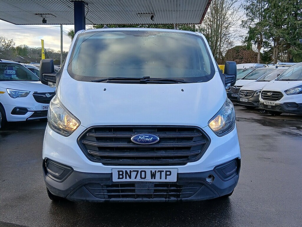 Ford Transit Custom 300 Ecoblue Leader Panel Van 2.0 BN70WTP White #2