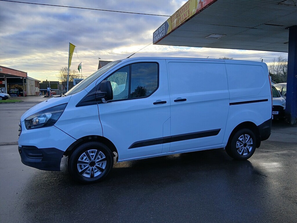 Ford Transit Custom 300 Ecoblue Leader Panel Van 2.0 BN70WTP White #4