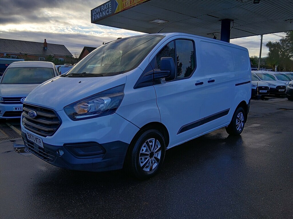 Ford Transit Custom 300 Ecoblue Leader Panel Van 2.0 BN70WTP White #3