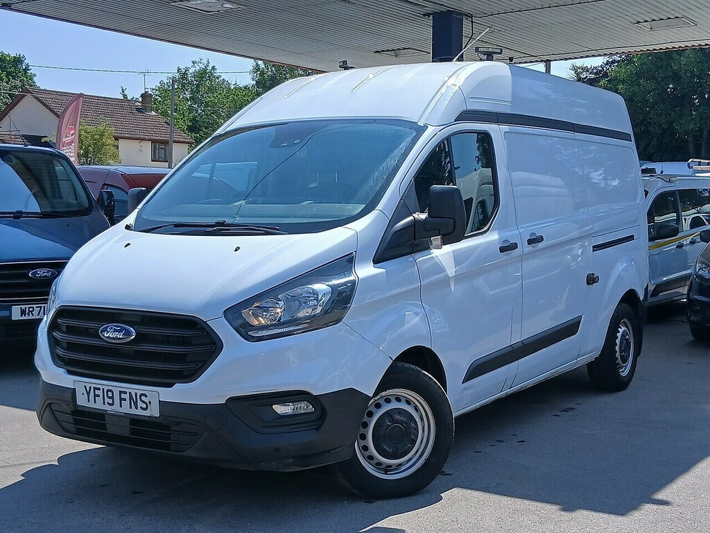 Ford Transit Custom 2.0 320 Ecoblue Panel Van L2 H2 YF19FNS White #2
