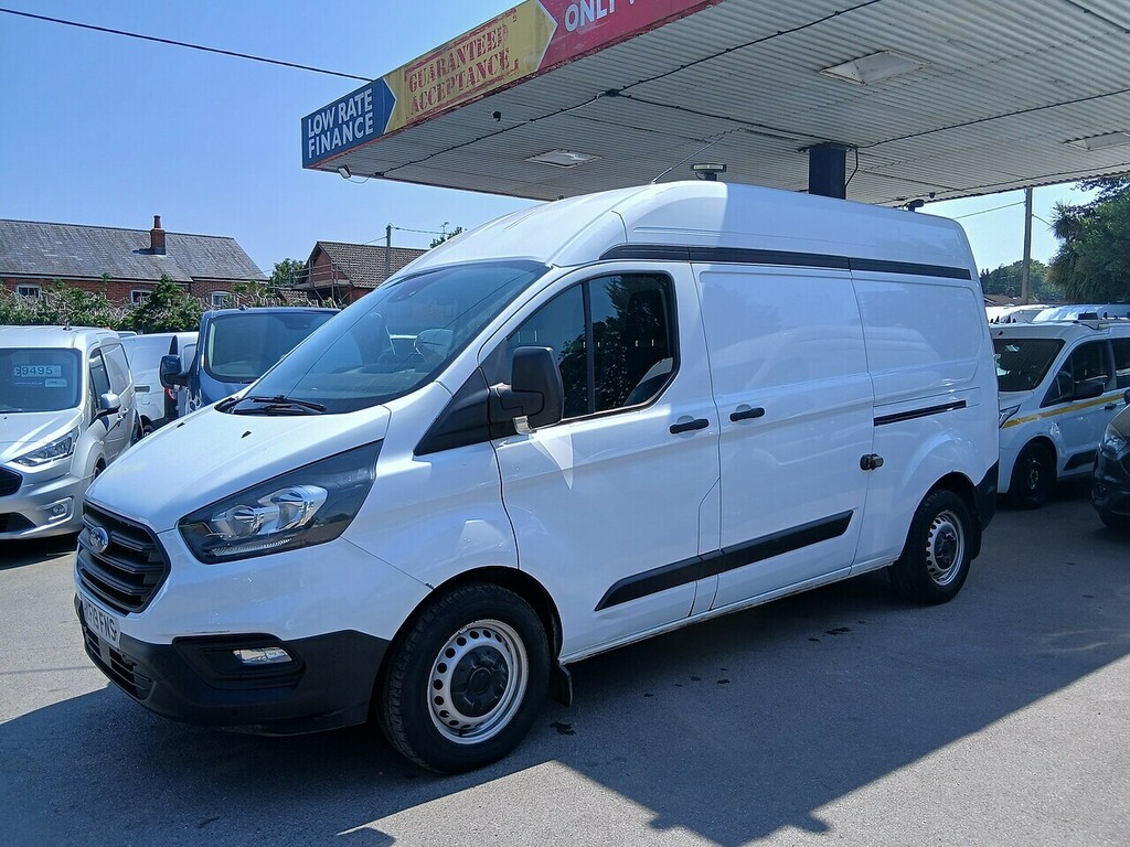 Ford Transit Custom 2.0 320 Ecoblue Panel Van L2 H2 YF19FNS White #5