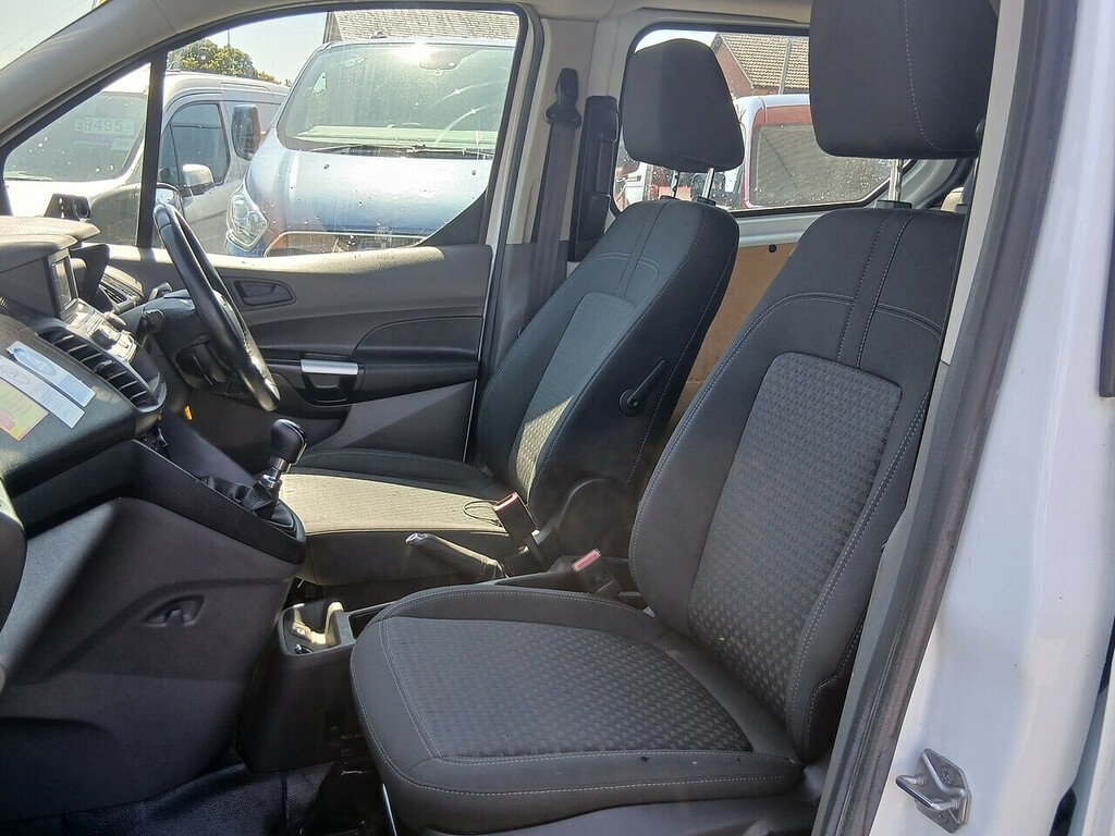 Ford Transit Connect 1.5 230 Ecoblue Trend Crew Van Double Cab 6Dr Dies YP69SYO White #6