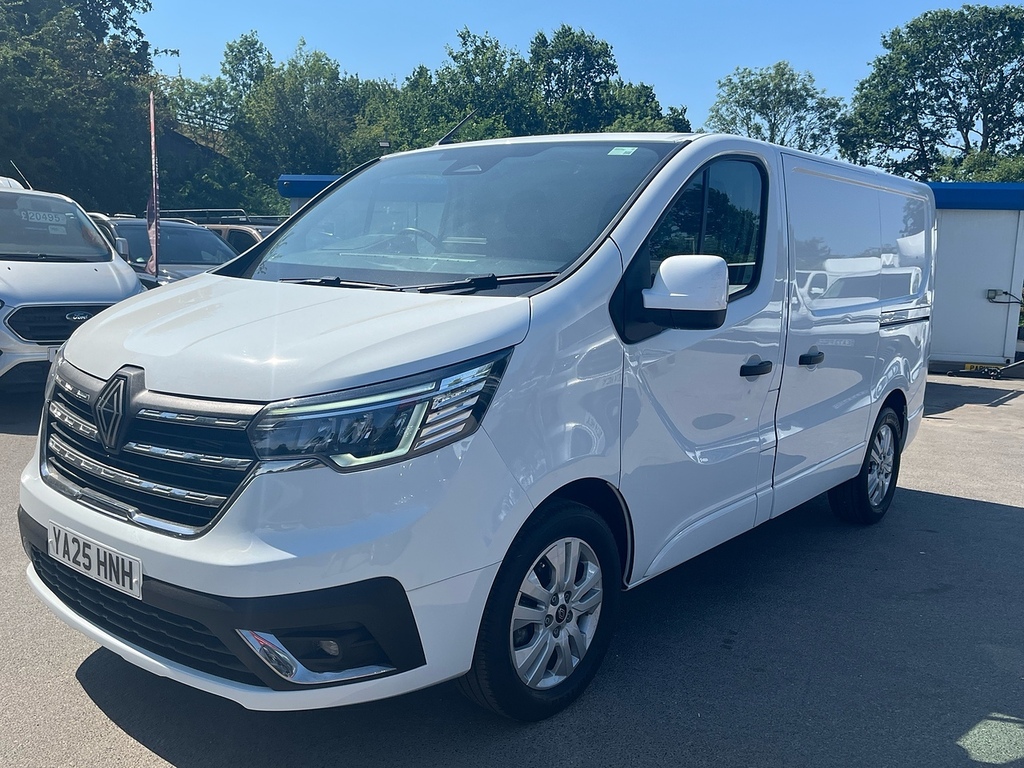 Renault Trafic 2.0 Dci Blue Sl30 Extra Panel Van White #6