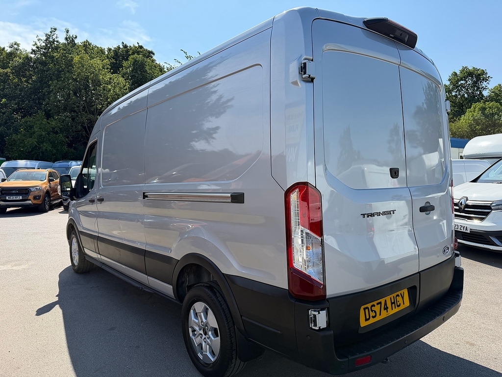 Ford Transit Custom 2.0 350 Ecoblue Limited Panel Van Manua DS74HCY Silver #5