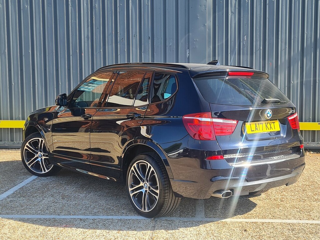 BMW X3 20D M Sport Black #4