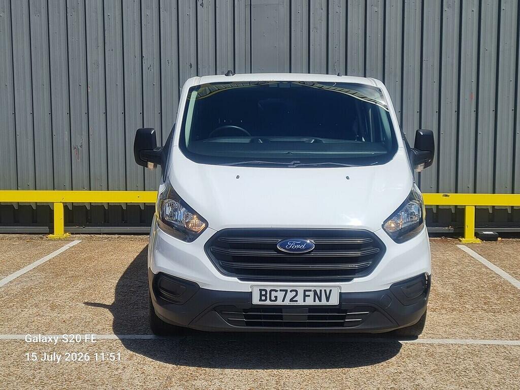 Ford Transit Custom 2.0 280 Ecoblue Leader Crew Van Double Cab Die BG72FNV White #3