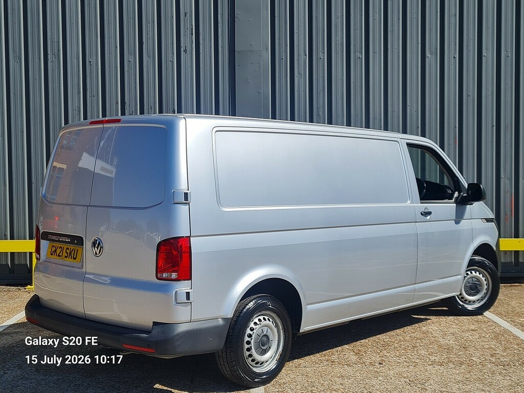 Volkswagen Transporter 2.0 Tdi T28 Startline Panel Van GK21SKU Silver #4