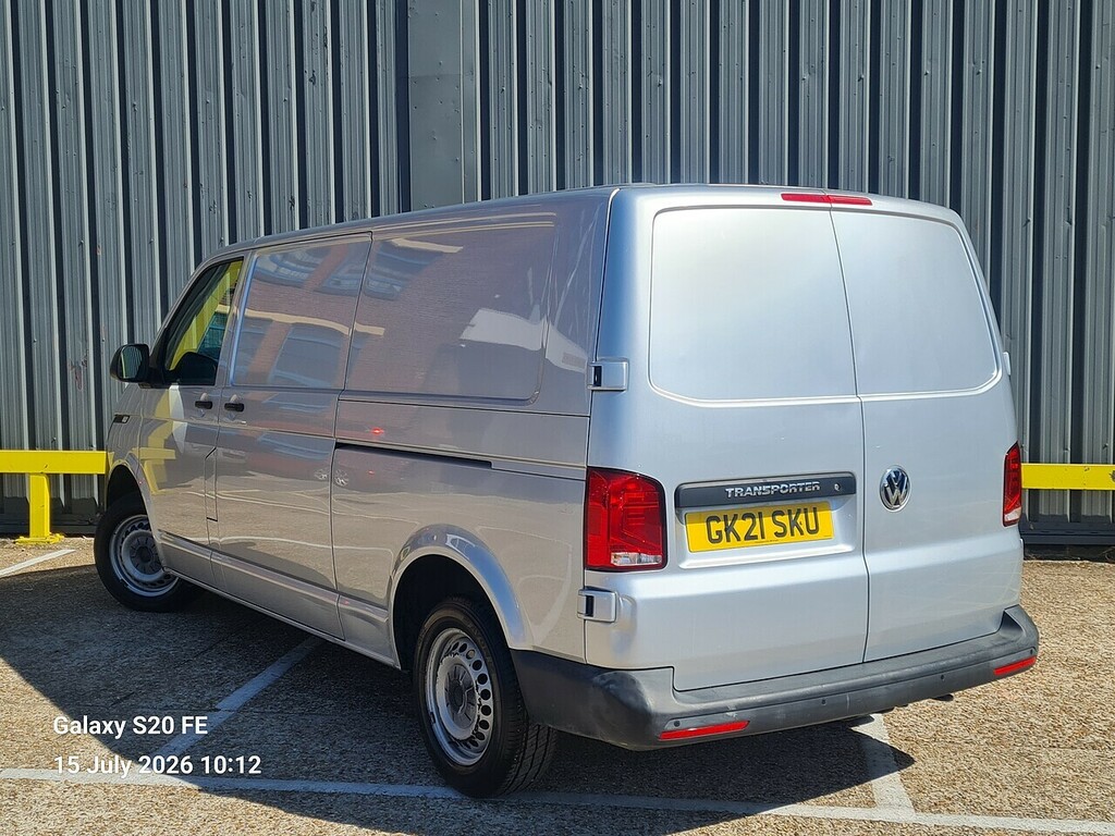 Volkswagen Transporter 2.0 Tdi T28 Startline Panel Van GK21SKU Silver #5