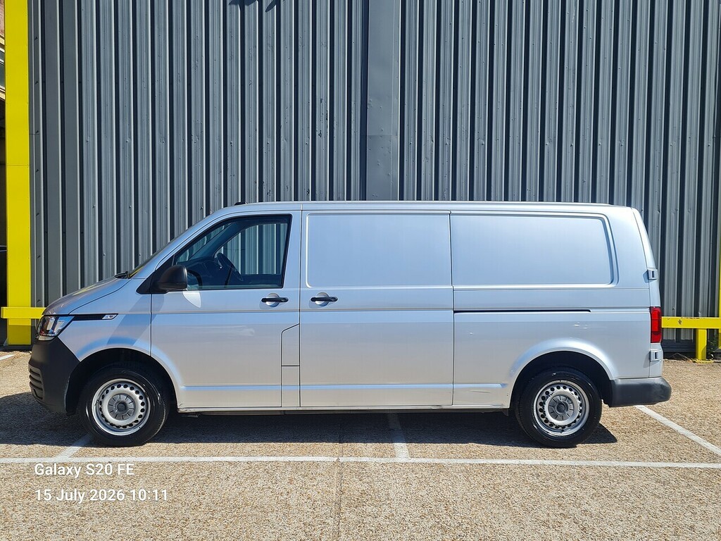 Volkswagen Transporter 2.0 Tdi T28 Startline Panel Van GK21SKU Silver #6