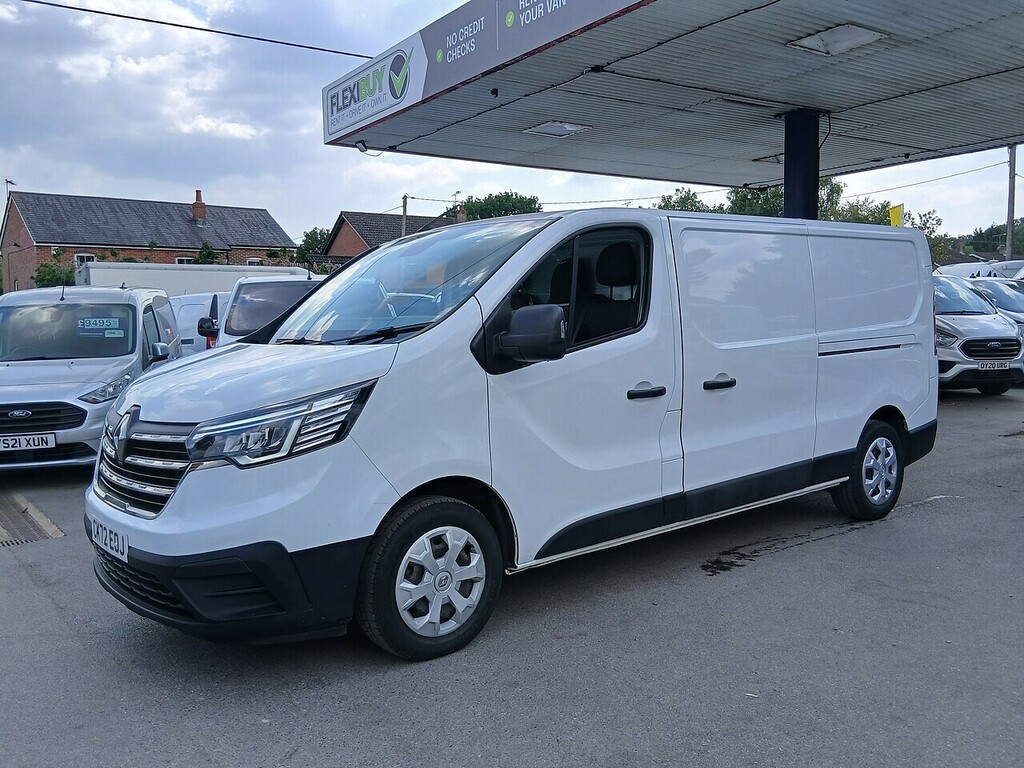 Renault Trafic 2.0 Dci Blue Ll30 Business Panel Van M White #5