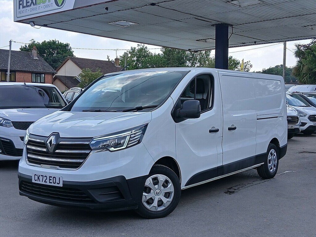 Renault Trafic 2.0 Dci Blue Ll30 Business Panel Van M White #3