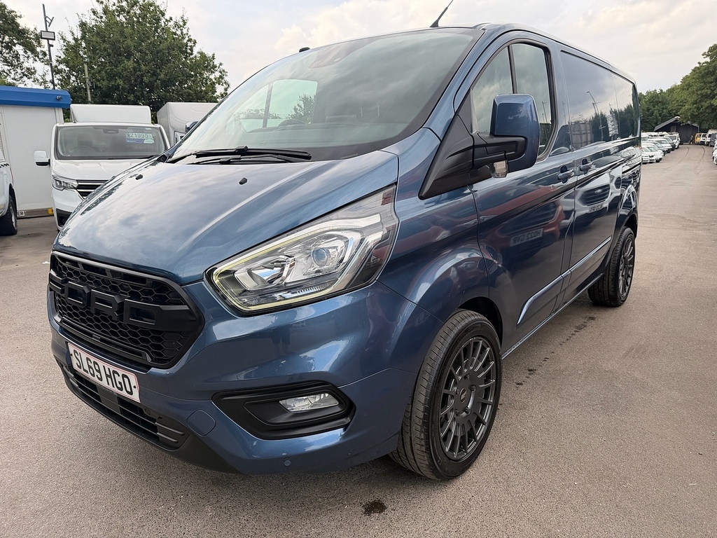 Ford Transit Custom 280 Ecoblue Limited Panel Van 2.0 SL69HGO Blue #3
